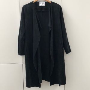 Velvet by Graham and Spencer Ultra suede trench